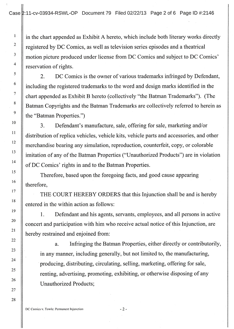 Injunction page 2